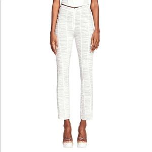 I.AM.GIA XS sheer white pants